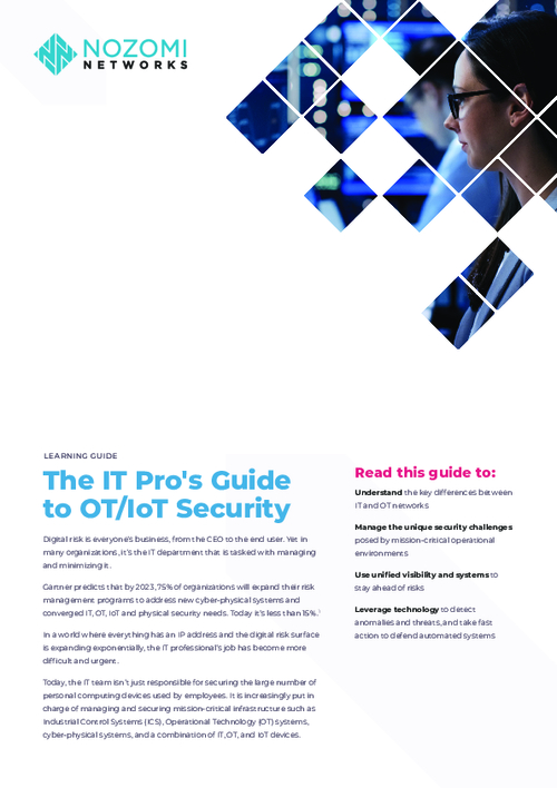 The IT Pro's Guide to OT/IoT Security