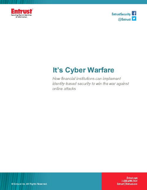 Cyber Warfare- Implementing Identity-Based Security to Win Against Online Attacks
