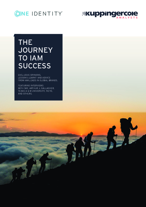 The Journey To IAM Success