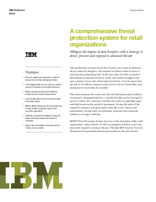 Leverage Security Intelligence for Retail