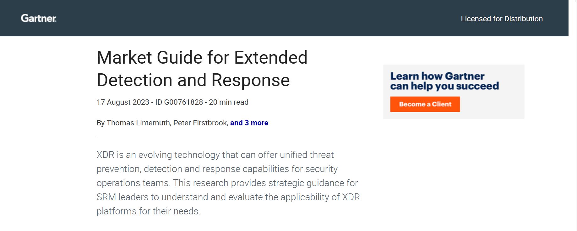 Leveraging XDR for a Unified Security Strategy