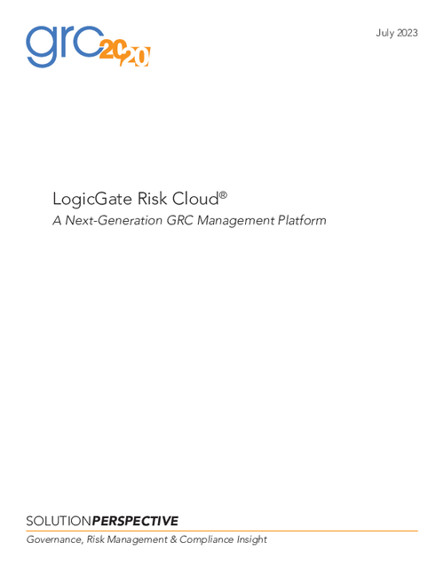 LogicGate Risk Cloud®: A Next-Generation GRC Management Platform