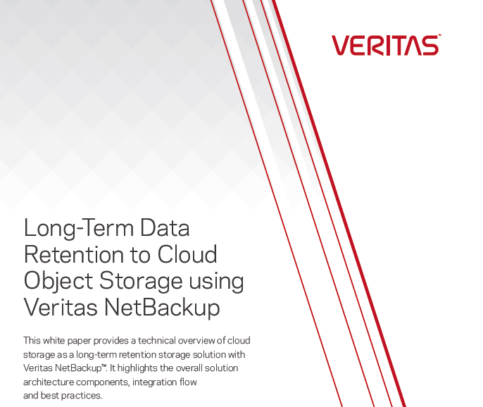 Long-Term Data Retention with Veritas NetBackup