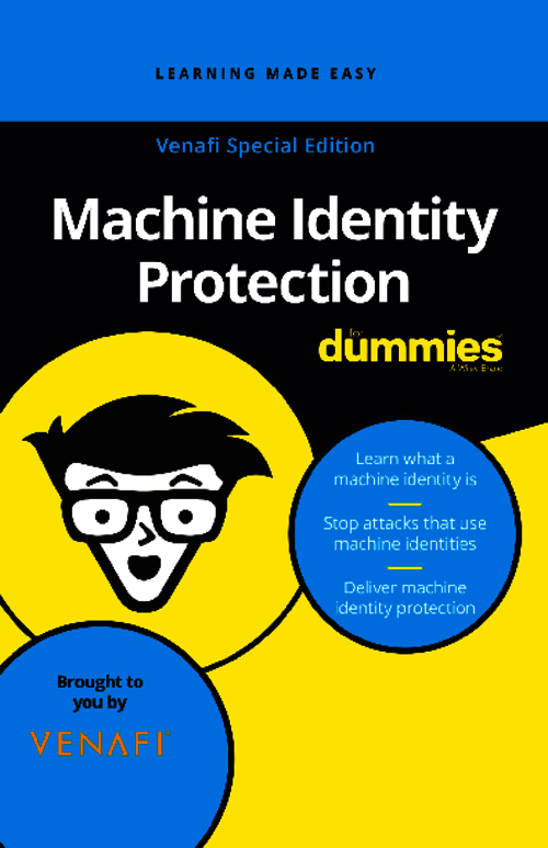 Machine Identity Protection for Dummies eBook