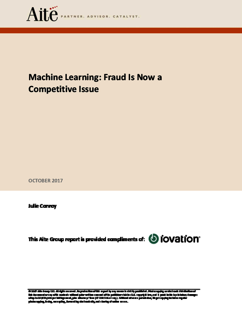 Machine Learning: Fighting Fraud While Keeping You Ahead of Competition