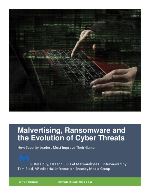 Malvertising, Ransomware and the Evolution of Cyber Threats