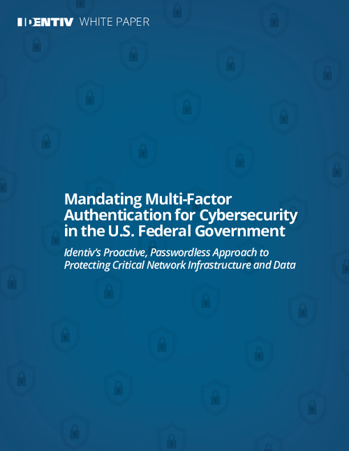 Mandating Multi-Factor Authentication for Cybersecurity in the U.S. Federal Government
