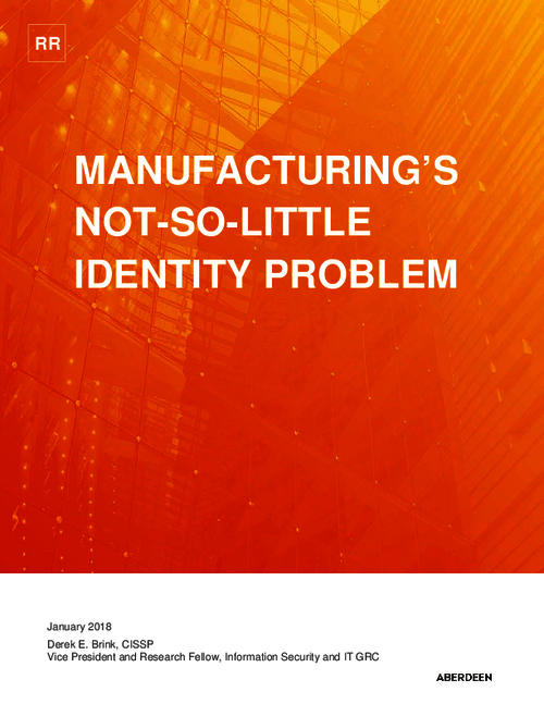 Manufacturing's Not-So-Little Identity Problem