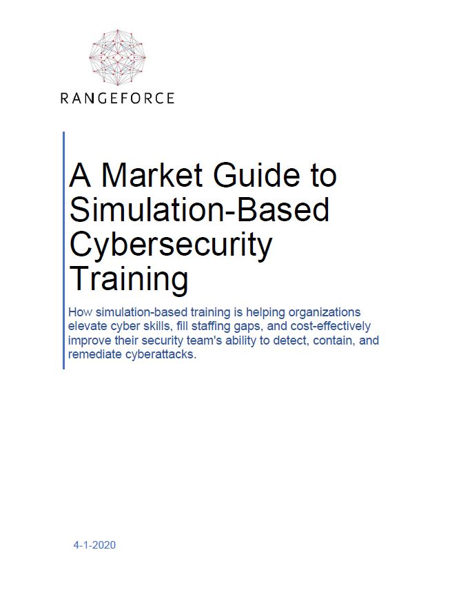 A Market Guide to Simulation-Based Cybersecurity Training