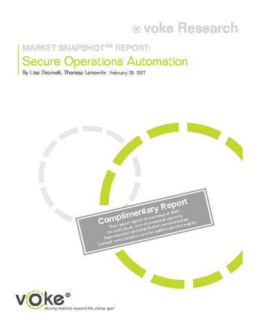 Market Report: Secure Operations Automation