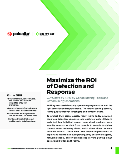 Maximize the ROI of Detection and Response