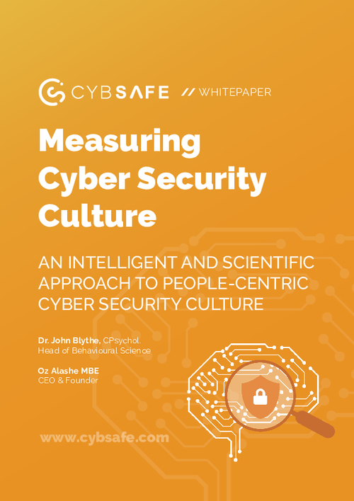Measuring Cyber Security Culture