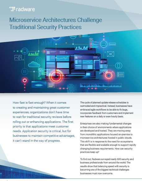 Microservice Architectures Challenge Traditional Security Practices