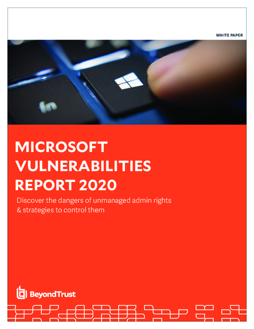 Microsoft Vulnerabilities Report 2020