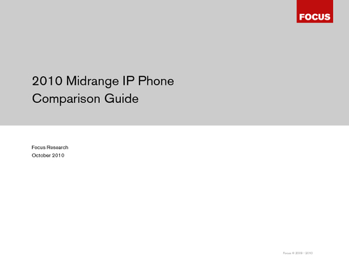 Midrange IP Phone Comparison Guide