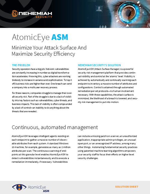 Minimize Your Attack Surface And Maximize Security Efficiency