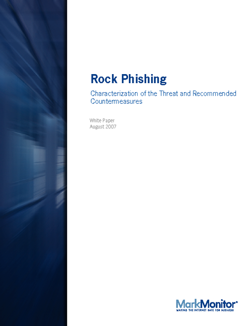 Mitigating Rock Phish Attacks