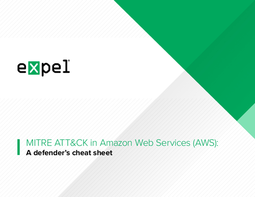 MITRE ATT&CK in Amazon Web Services (AWS): A Defender's Cheat Sheet