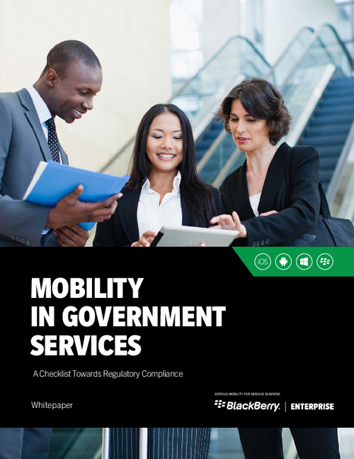 Mobility in Government Services: A Checklist for Regulatory Compliance