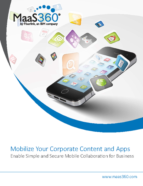 Mobilize Your Corporate Content and Apps