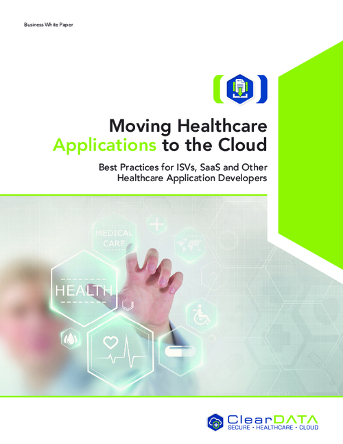 Moving Healthcare Applications to the Cloud