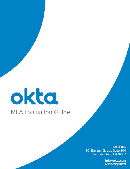 Multi-Factor Authentication Evaluation Guide