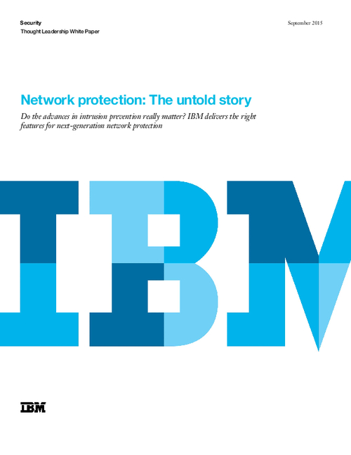 Network Protection: The Untold Story