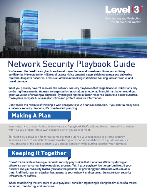 Network Security Playbook Guide