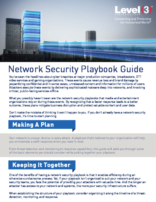 Detect, Monitor and Respond Effectively with Your Network Security Playbook