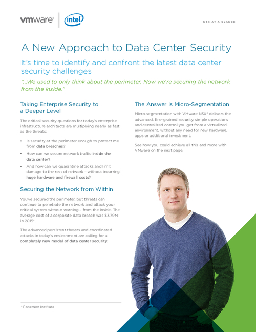 A New Approach to Data Center Security