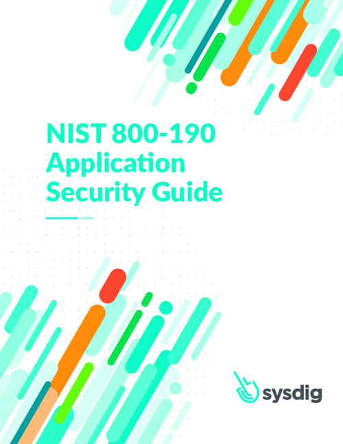 NIST 800-190 Application Security Guide