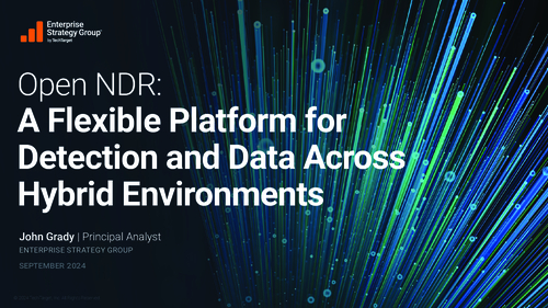 Open NDR: A Flexible and Powerful Platform for Detection and Data