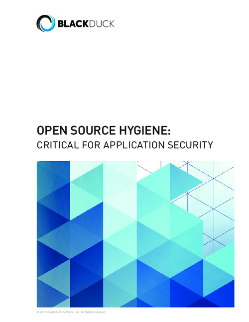 Open Source Hygiene: Critical for Application Security