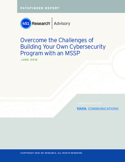 Overcome the challenges of building your own cybersecurity program with an MSSP