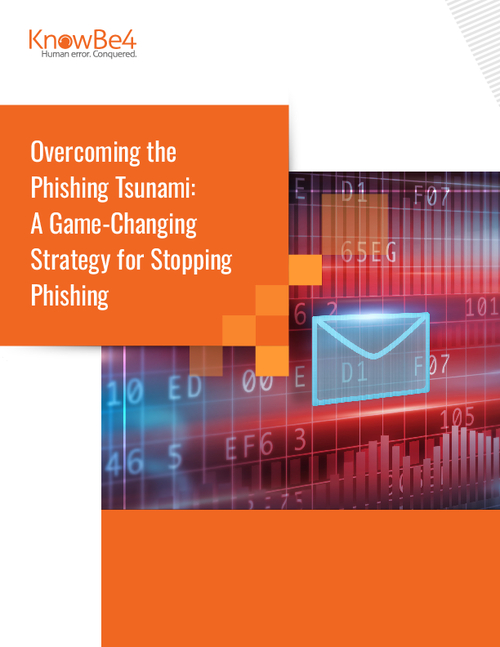 Overcoming The Phishing Tsunami: A Game-Changing Strategy For Stopping Phishing