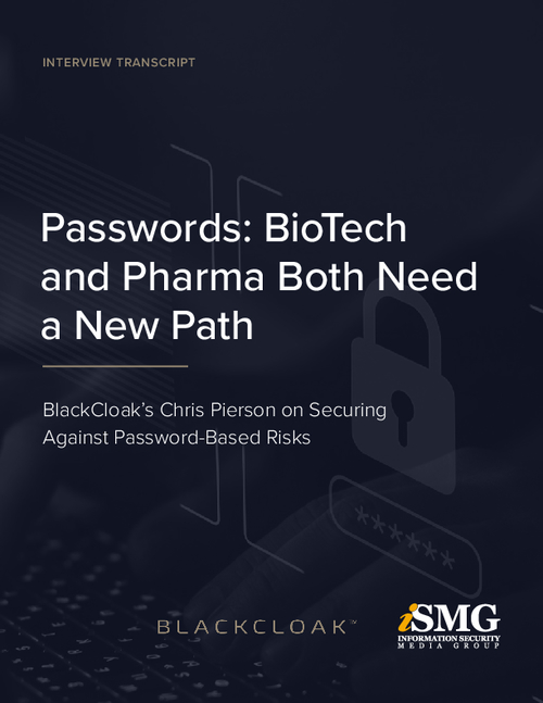 Passwords: BioTech and Pharma Both Need a New Path