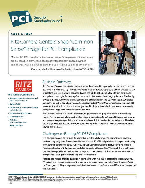 PCI Case Study: Attaining Compliance