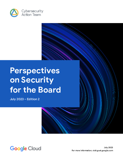 Perspectives on Security for the Board, Edition 2