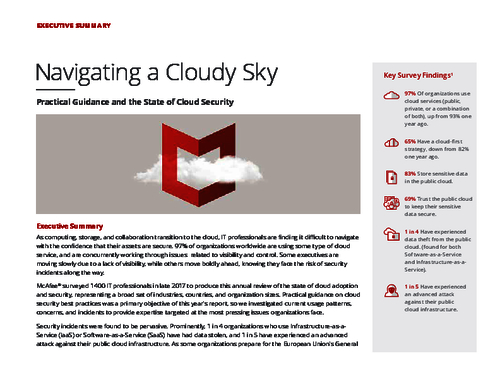 Practical Guidance and the State of Cloud Security