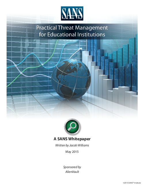 Practical Threat Management for Educational Institutions