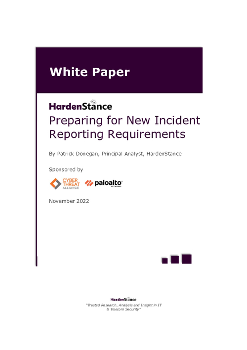 Preparing for New Cybersecurity Reporting Requirements