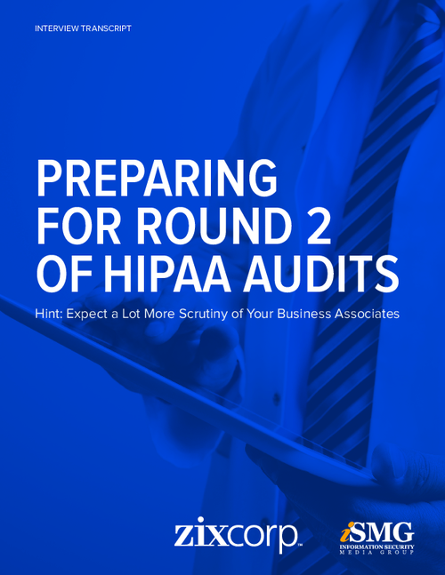 Preparing for Round 2 of HIPAA Audits