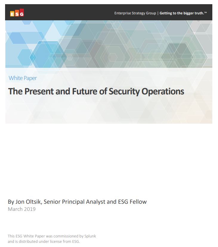 The Present and Future of Security Operations