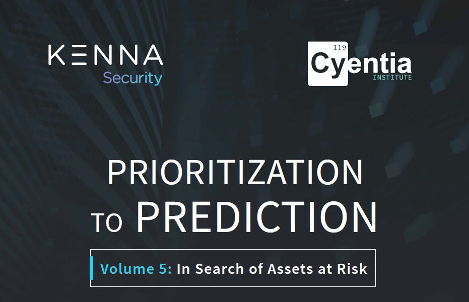 Prioritization to Prediction: In Search of Assets at Risk