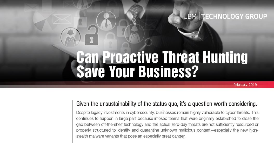 Can Proactive Threat Hunting Save Your Business?