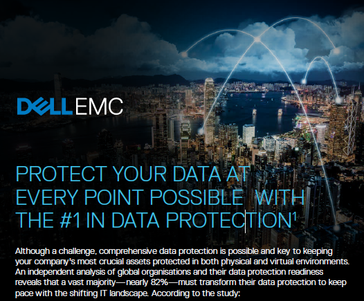 Protect your Data at every point possible with the #1 in Data Protection