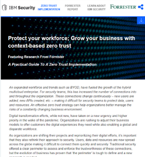 Protect your workforce; Grow your business with context-based zero trust