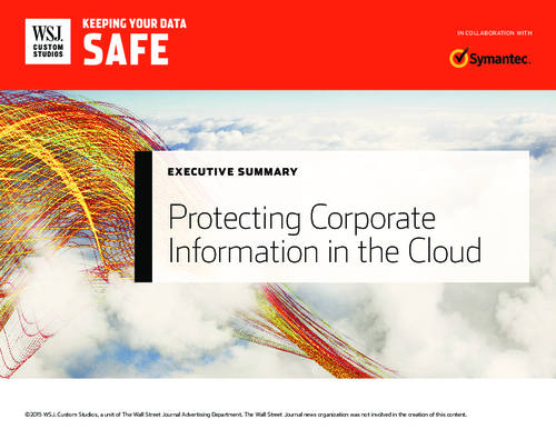 Protecting Corporate Information in the Cloud
