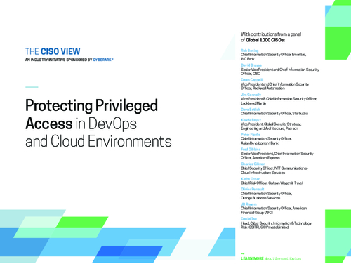 Protecting Privileged Access in DevOps and Cloud Environments