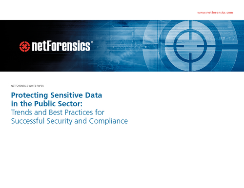 Protecting Sensitive Data in the Public Sector